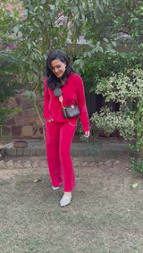 Red Coord Set