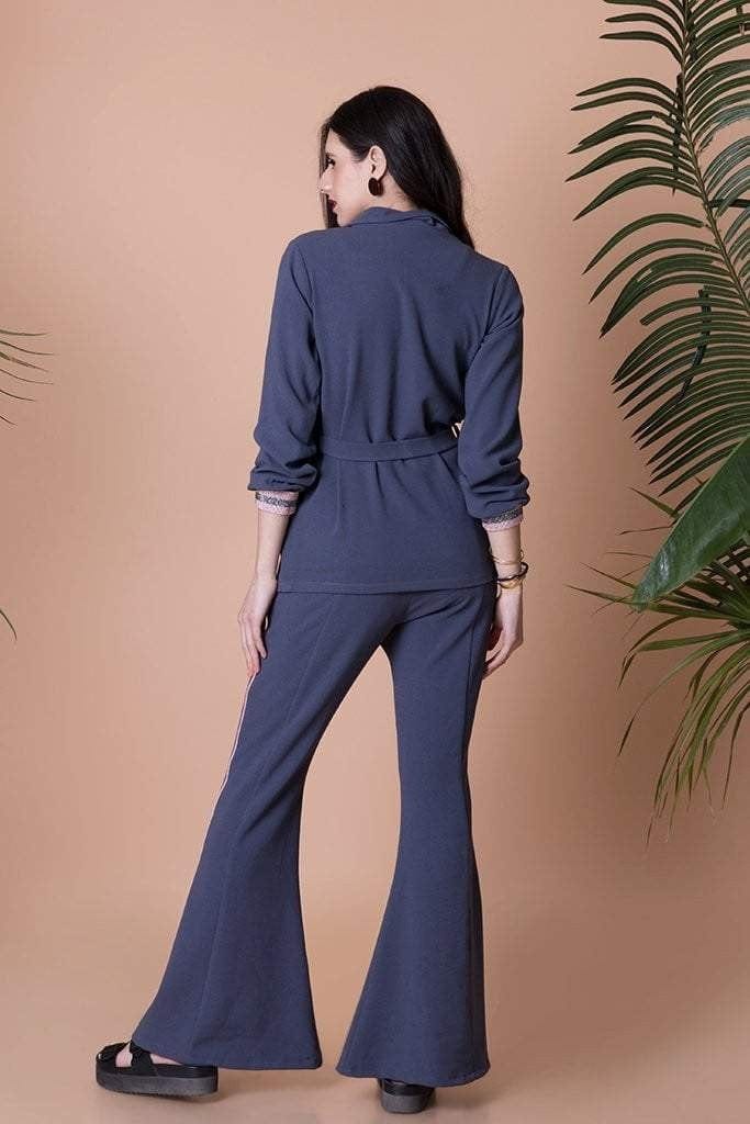 Mitaliwadhwa Bell Bottoms with a Matching Trench Jacket