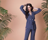 Mitaliwadhwa Bell Bottoms with a Matching Trench Jacket