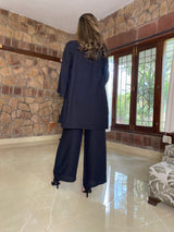 Mitaliwadhwa Black Linen 3pc Set