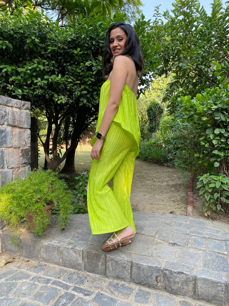 Mitaliwadhwa coordinate sets Neon Green Outfit