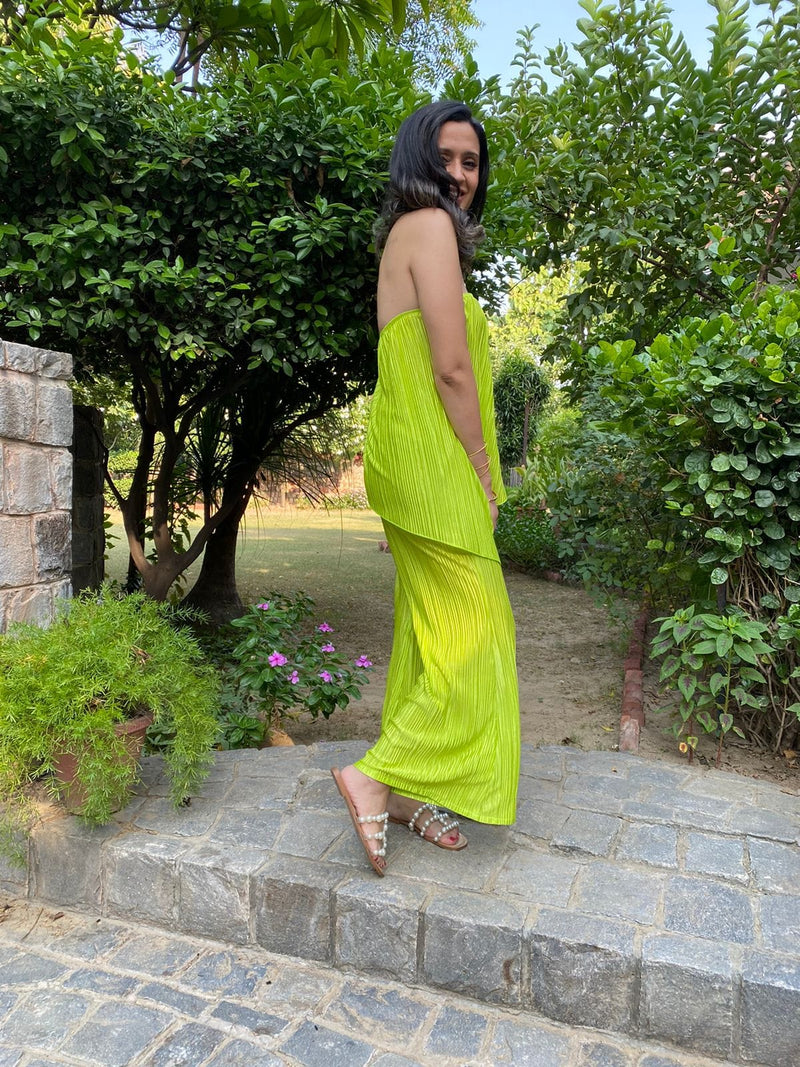 Mitaliwadhwa coordinate sets Neon Green Outfit