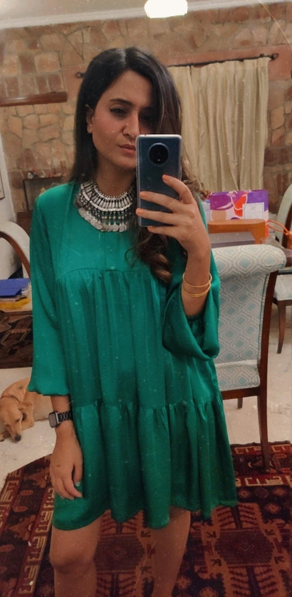 Mitaliwadhwa Green Dress