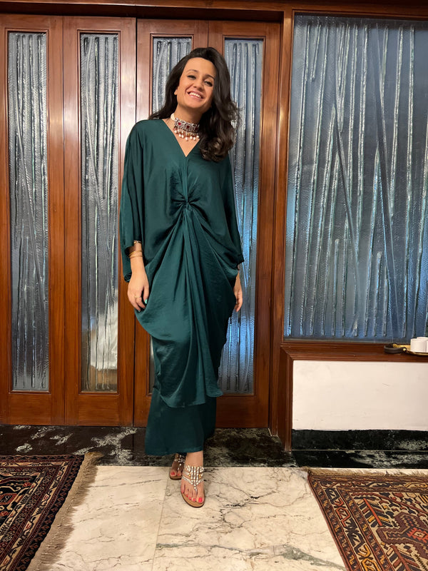 Mitaliwadhwa Green Knot Lux Set