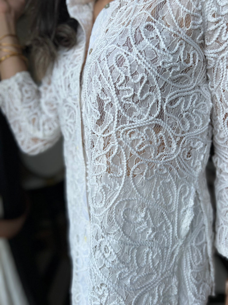 Mitaliwadhwa Imported crochet lace set