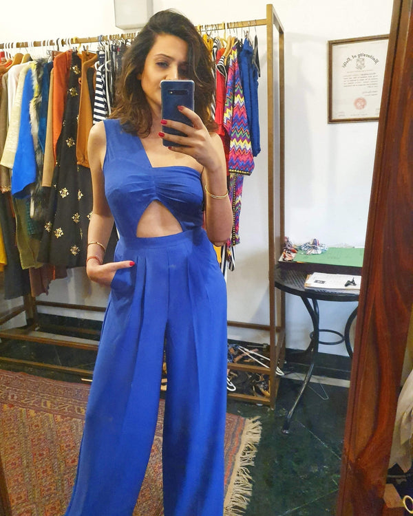 Mitaliwadhwa jumpsuit Beautiful Blue Jumpsuit