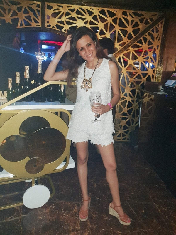 Mitaliwadhwa Lace Shorts & Top Set