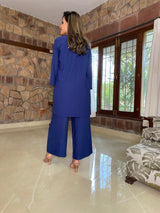 Mitaliwadhwa Navy Blue 3pc Set