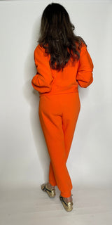 Mitaliwadhwa Orange Athleisure set