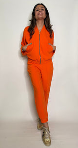 Mitaliwadhwa Orange Athleisure set