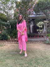 Mitaliwadhwa Pink 3 pc Tassel Set