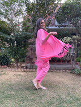 Mitaliwadhwa Pink 3 pc Tassel Set