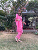 Mitaliwadhwa Pink 3 pc Tassel Set