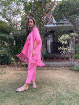 Mitaliwadhwa Pink 3 pc Tassel Set
