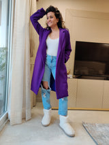 Mitaliwadhwa Woolen Purple Overcoat