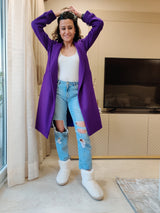 Mitaliwadhwa Woolen Purple Overcoat