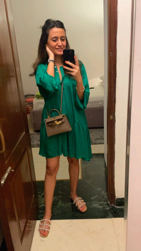 Mitaliwadhwa XS / GREEN Green Dress